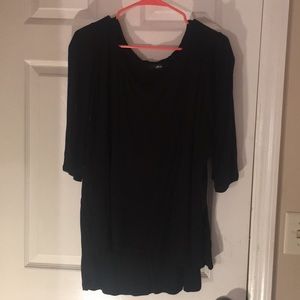 Black “crop top”